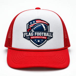 Flag Football Logo Hat