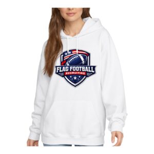 Flag Football Recruiting Logo Hoodie
